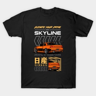 Iconic R34 Skyline GTR T-Shirt